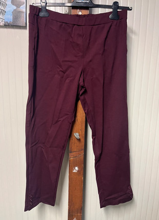 Pantalone elegante donna borgogna taglia 52, état: Très bon état, taille: XL / 42 / 14, 2,99 €, 3,84 € Protection acheteurs incluse