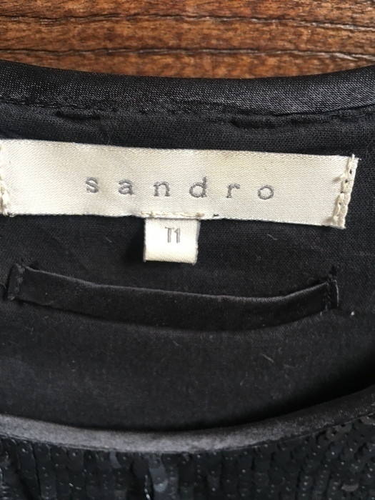 Robe à sequins Sandro 3