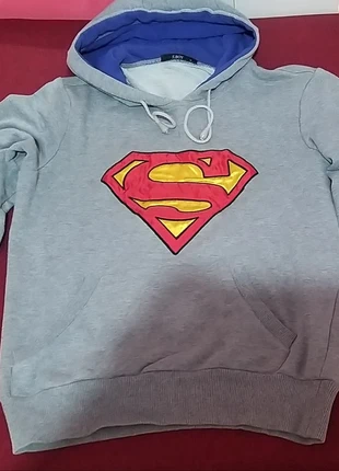 Felpa maschile Superman , estado: Novo sem etiquetas, tamanho: M, €10.00, €11.20 inclui Proteção do Comprador