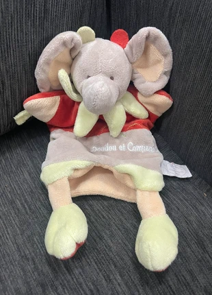 Marionnette éléphant vintage DC‑147 25 cm – Doudou et Compagnie – Très bon état, marque: Doudou et Compagnie, état: Très bon état, taille: Taille unique, 5,00 €, 5,95 € Protection acheteurs incluse