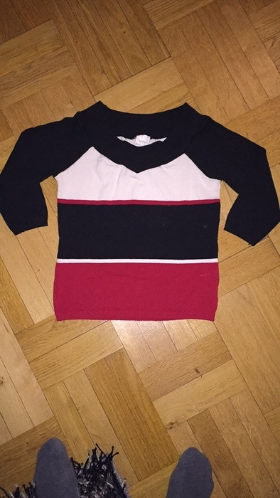 Pull tricolore Camaïeu taille 36 1