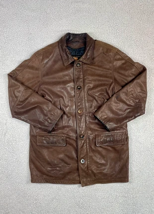 Veste en cuir marron avec doublure amovible Oakwood taille L, marke: OAKWOOD, zustand: Gut, größe: L, 20,00 €, 21,70 € inklusive Vinted-Käuferschutz