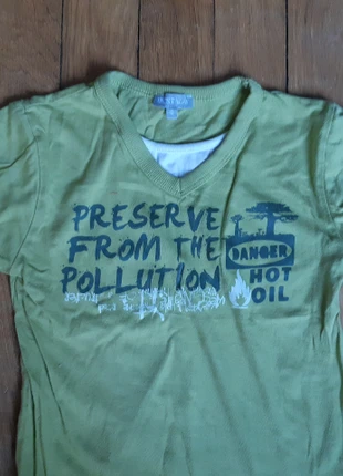 Tee shirt manches longues faux col V, marca: Bestway, estado: Muito bom, tamanho: 4 anos / 104 cm, €4.00, €4.90 inclui Proteção do Comprador