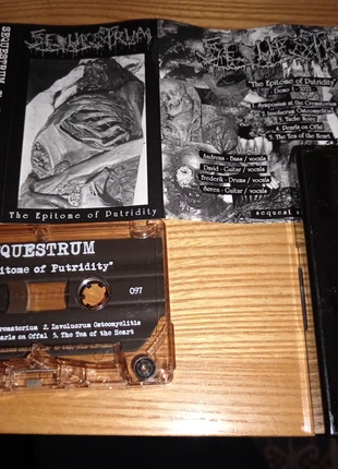 Sequestrum - The Epitome Of Putridity demo death metal, estado: Novo com etiquetas, €10.00, €11.20 inclui Proteção do Comprador
