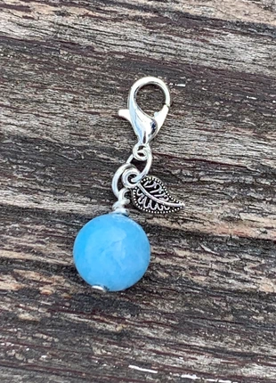 Charm mit blauem Angelit - Handarbeit, marke: Charm, zustand: Neu, mit Etikett, 4,00 €, 4,90 € inklusive Vinted-Käuferschutz