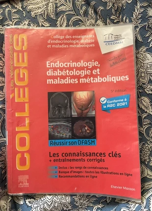 Collège endocrinologie, diabetologie et maladies métaboliques, zustand: Sehr gut, 15,00 €, 16,45 € inklusive Vinted-Käuferschutz