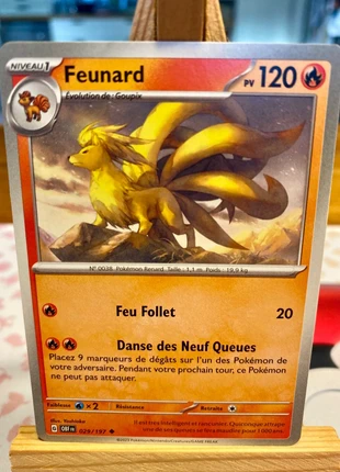feunard 29/197, marque: Pokémon, état: Très bon état, 1,00 €, 1,75 € Protection acheteurs incluse