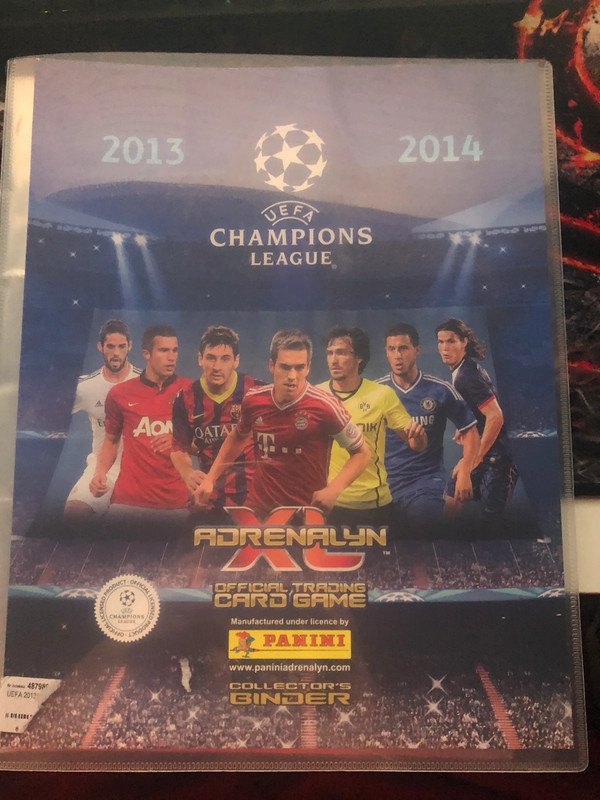 Champions League 2013/2014 Panini Album + Karty Limited 1