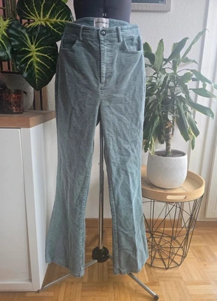 Pantalon vert d'eau velours côtelé jambes évasées - Antik Batik - taille XS, marke: Antik Batik, zustand: Sehr gut, größe: XS / 34 / 6, 35,00 €, 37,45 € inklusive Vinted-Käuferschutz