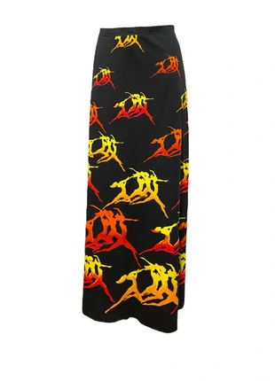 Real vintage y2k urban glam cyber goth black maxi skirt, marca: Vintage Dressing, estado: Muy bueno, tamaño: S / 36 / 8, 19,00 €, 20,65 € Protección al comprador incluida