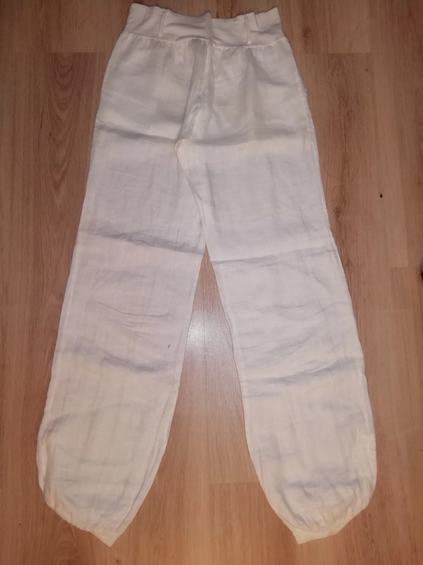 Pantalon blanc en lin  2