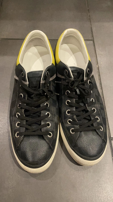 LOUIS VUITTON Chaussure en Cuir Homme Original - ViteServi