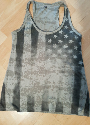 Debardeur Army gris, brand: Pimkie, condizioni: Ottime, taglia: XL / IT 46 / EU 42, €6.00, €7.00 include la Protezione acquisti