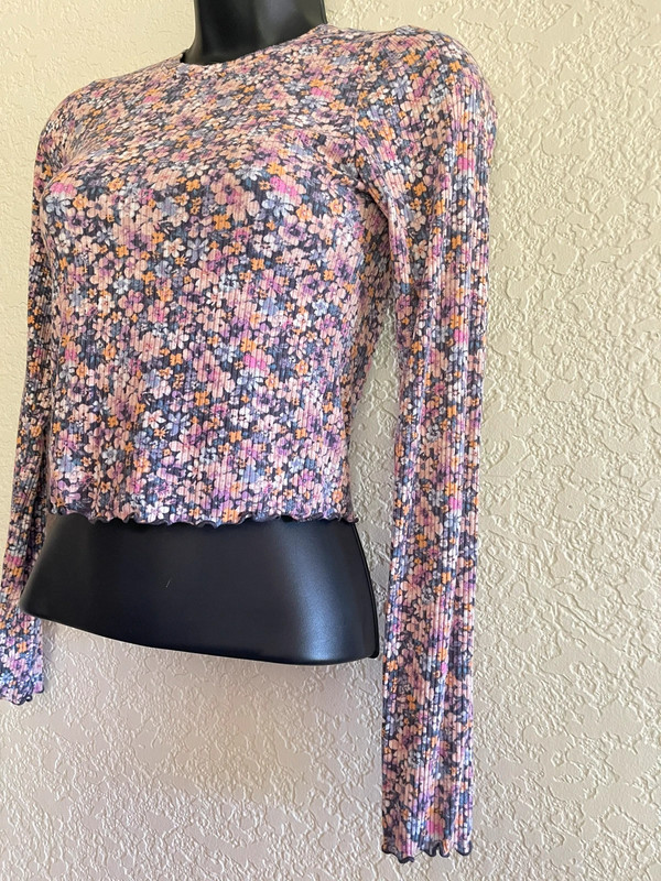 Floral print top 3