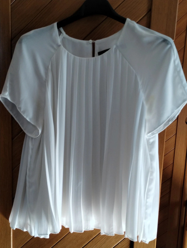 Blusa Zara bianca m/m 1