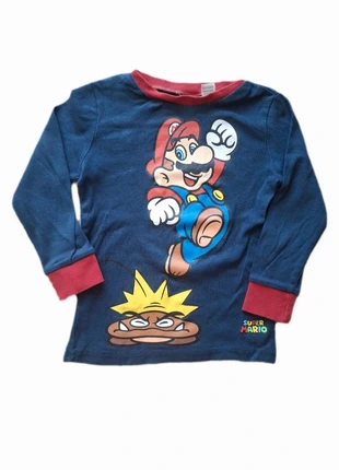 T-shirt manches longues garçon Super Mario H&M 2/4 ans 98/104cm rentrée, marca: H&M, estado: Muy bueno, tamaño: 3 años / 98 cm, 2,00 €, 2,80 € Protección al comprador incluida