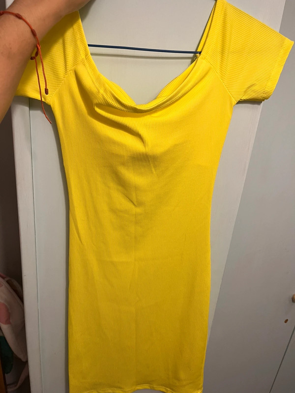 Vestido amarillo mini 2