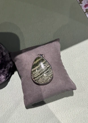 Vend pendentif en seraphinite, estado: Muy bueno, 8,00 €, 9,10 € Protección al comprador incluida