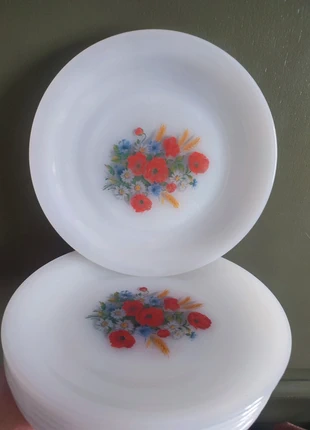 Ensemble de 8 assiettes dessert arcopal vintage, marca: Arcopal, estado: Bueno, 5,00 €, 5,95 € Protección al comprador incluida