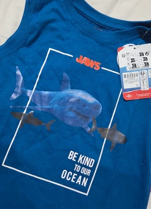 Canotta Jaws da bambino, brand: JAWS, condizioni: Nuovo con cartellino, taglia: 6 anni / 116 cm, €4.00, €4.90 include la Protezione acquisti