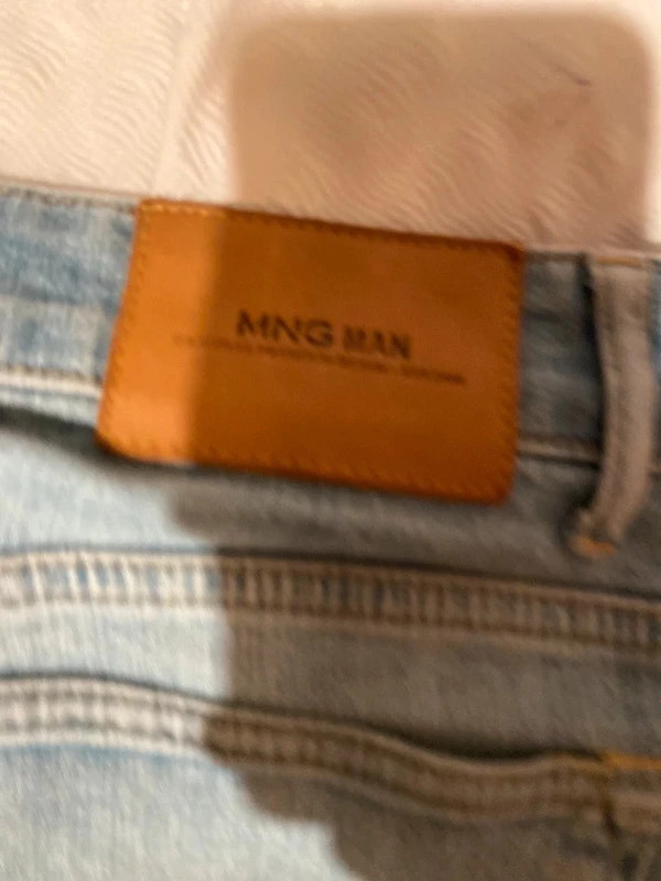 Jean bleu homme mango 3