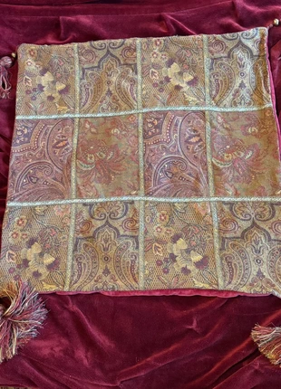 Laura Ashley Tapestry & Velvet  4 Cushion Covers. Tassels., brand: Laura Ashley, condition: Very good, size: Other, £20.00, £21.70 includes Buyer Protection
