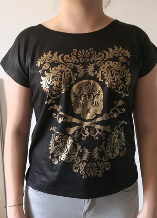 Tee-shirt MC fermeture dans le dos , condizioni: Ottime, taglia: S, €1.00, €1.75 include la Protezione acquisti