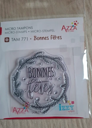 Tampon clear azza, marque: Scrapbooking, état: Bon état, 2,50 €, 3,33 € Protection acheteurs incluse