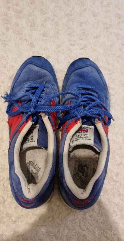 New Balance NB modele 576 bleues taille 43 made in england fabrique en angleterre