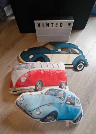 Volkswagen VW kussentjes en metalenbordje, merk: Volkswagen, staat: Heel goed, maat: Universeel, € 12,50, € 13,83 inclusief Kopersbescherming