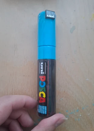 Gros marqueur Posca Uni bleu, 8.0mm, marque: Posca, état: Neuf sans étiquette, 3,50 €, 4,38 € Protection acheteurs incluse