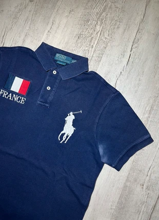 Vintage Ralph Lauren Polo Chief Keef Style X Frankreich im sehr guten Zustand / Marineblau / Gr. M, marke: Ralph Lauren, zustand: Sehr gut, größe: M, 34,90 €, 37,35 € inklusive Vinted-Käuferschutz