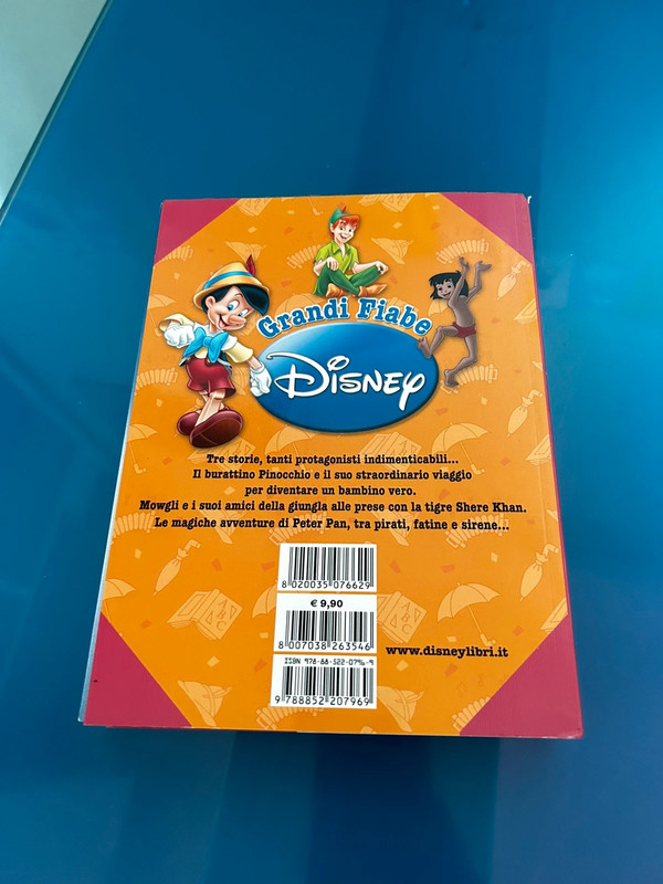 Grandi Fiabe Disney - Biancaneve e i 7 nani. Nuovo + Pinocchio