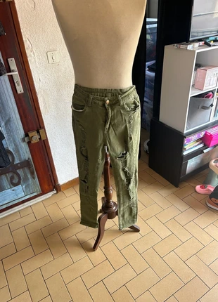 Jeans kaki femme, brand: Jeans, condition: Very good, size: XL / 42 / 14, €3.00, €3.85 includes Buyer Protection