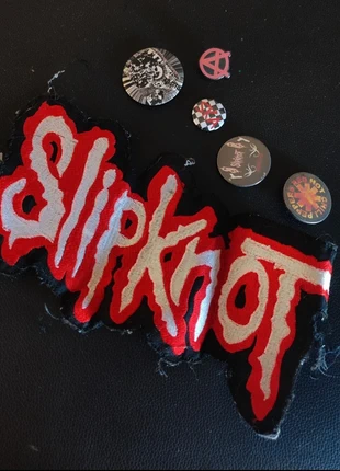 Slipknot Logo Patch + Spille, brand: Slipknot, condizioni: Nuovo senza cartellino, €8.00, €9.10 include la Protezione acquisti