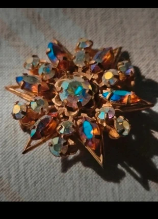 Broche vintage multicolore, état: Très bon état, 8,00 €, 9,10 € Protection acheteurs incluse