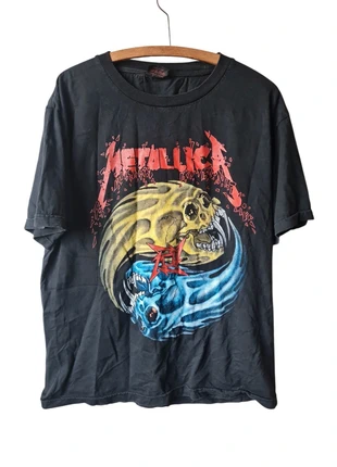Original Metallica thunder y2k ying yang skulls xl black band tee 00s, brand: Thunder, condition: Good, size: XL, £40.00, £42.70 includes Buyer Protection Pro