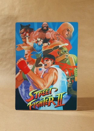 Affiche plastifiée A4 - Street Fighter 2, marque: cwp, état: Neuf avec étiquette, 3,99 €, 4,89 € Protection acheteurs (Pro) incluse