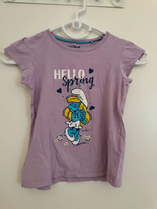 Tee-Shirt The Smurfs violet 1