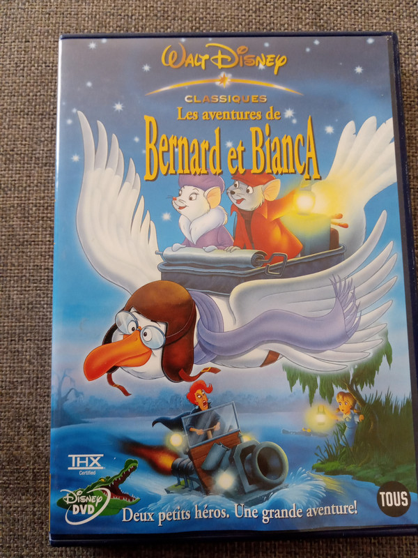Dvd Bernard et Bianca 1