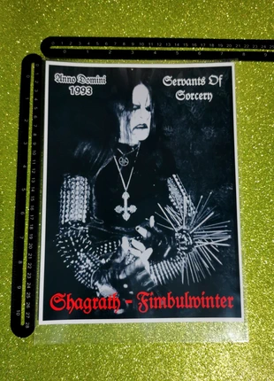 Shagrath Black Metal Poster Locandina Manifesto No Cd Lp Dvd, marca: Manifesto, estado: Nuevo sin etiquetas, 7,50 €, 8,58 € Protección al comprador incluida