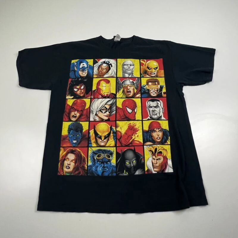 Vintage Marvel Comics T Shirt Tee Size Small S Avengers X Men