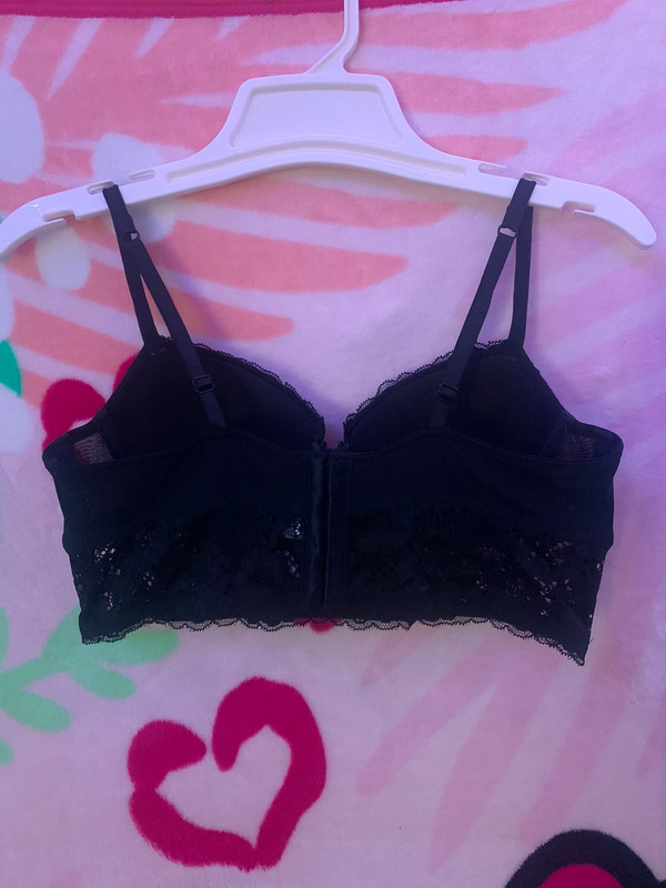 Black Adored Bra Lingerie 3