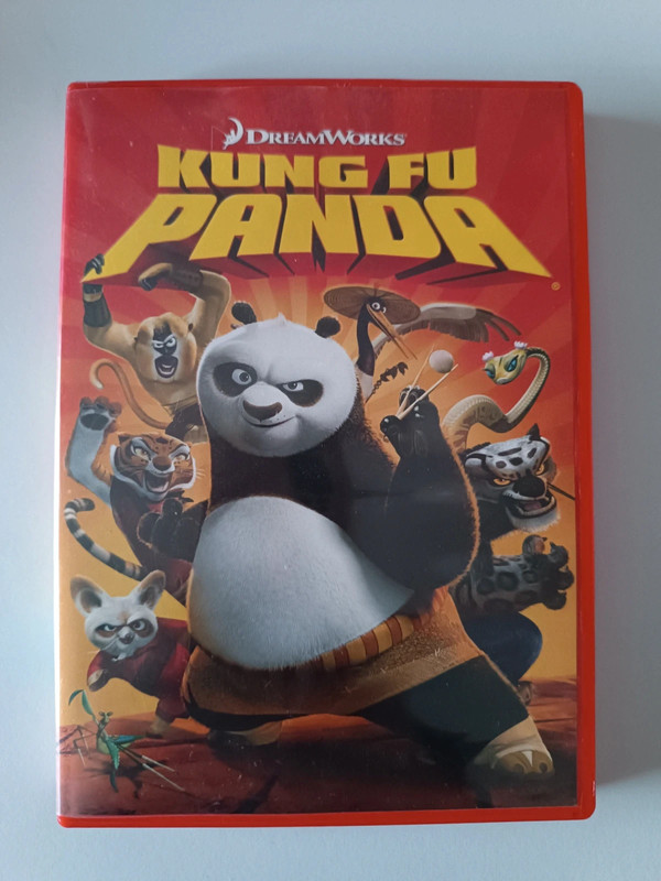 Dvd film Dreamworks Kung Fu Panda 1