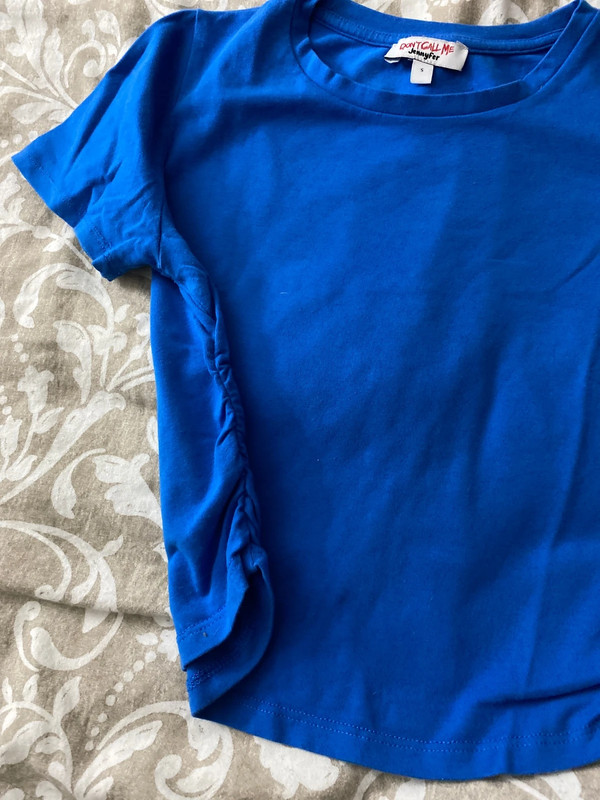 T shirt bleu Jennyfer taille S 3