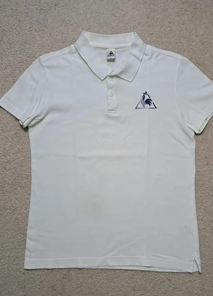 Polo De Tennis Le Coq Sportif Blanc M Vintage, marque: Le Coq Sportif, état: Très bon état, taille: M / 38 / 10, 15,00 €, 16,45 € Protection acheteurs (Pro) incluse