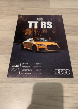 Affiche audi tt rs, brand: Audi, condizioni: Nuovo senza cartellino, €9.99, €11.19 include la Protezione acquisti