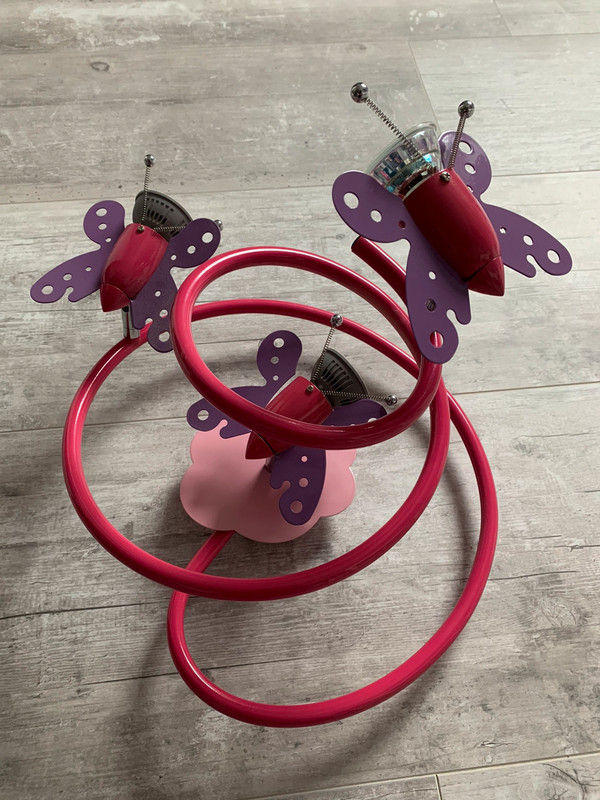 Lustre Chambre Fillette Papillon Violet Et Rose 3 Spots Vinted Lustre Chambre Fillette Papillon Violet Et Rose 3 Spots Vinted