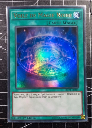 Voile de magie noire MVP1-FR019, brand: Yu-Gi-Oh!, condition: Like new, €2.00, €2.80 includes Buyer Protection