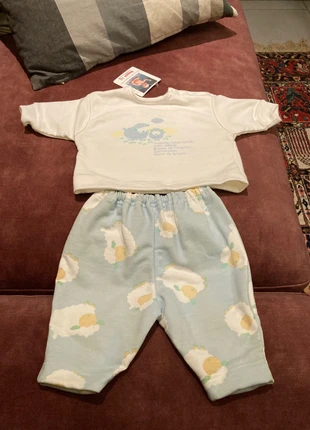 Ensemble 1 mois Ozona, merk: Ozona, staat: Nieuw met prijskaartje, maat: Tot 1 maand / 50 cm, € 5,00, € 5,95 inclusief Kopersbescherming